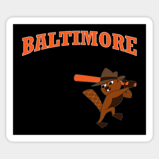 Agent B Baltimore Baseball Phineas and Ferb OWCA Agent Dylan Beavers Sticker